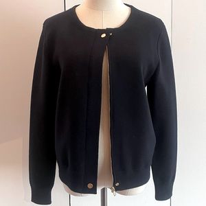 JCrew Navy Moto Jacket M